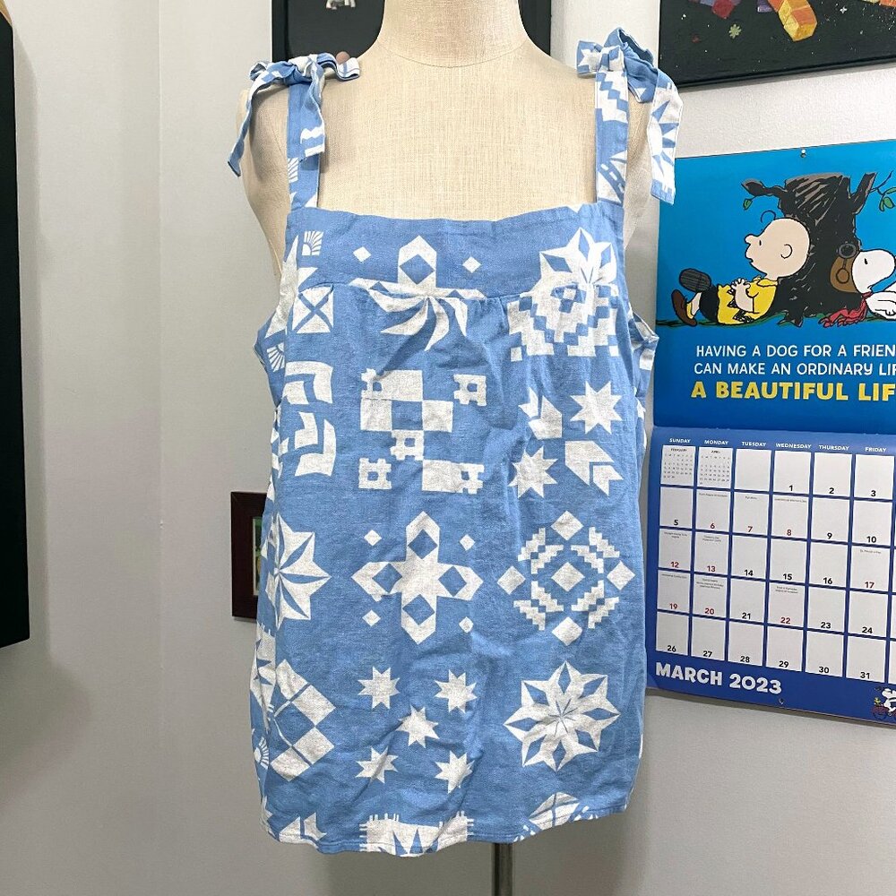 Sonoma Flowy Tie-Strap Tank Top